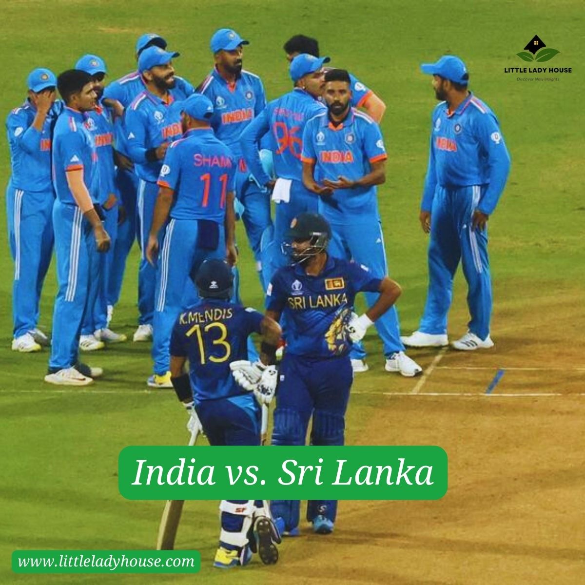 Cricket Excitement in Western India: Mumbai Hosts India vs. Sri Lanka