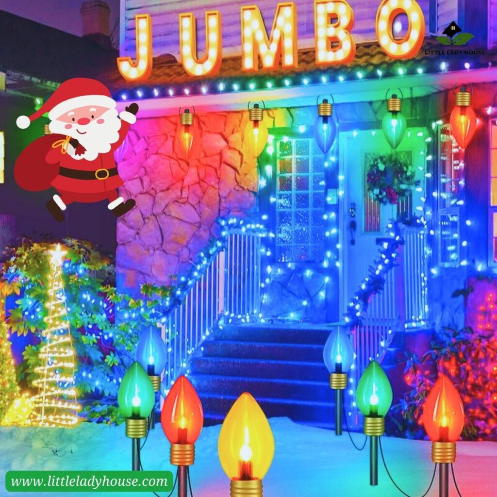Setting Up Jumbo Pathway Christmas Lights in CANADA