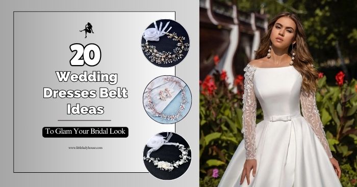 20 Wedding Dresses Belt Ideas