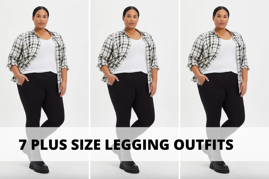 Plus Size Outfit Ideas with Leggings