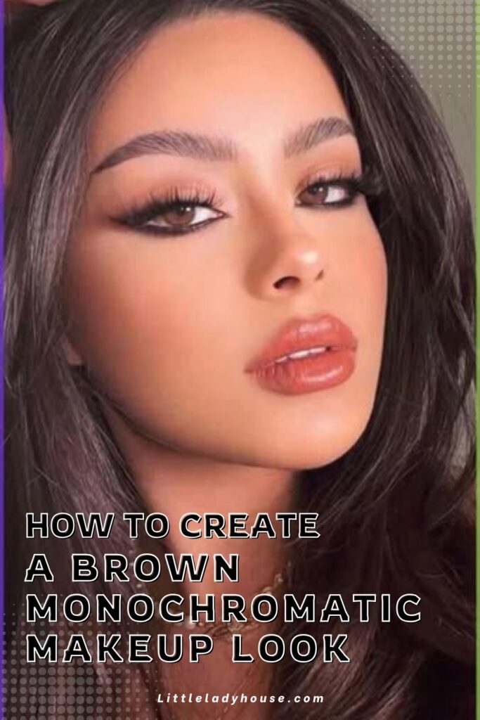 How to Create a Brown Monochromatic Makeup Look?