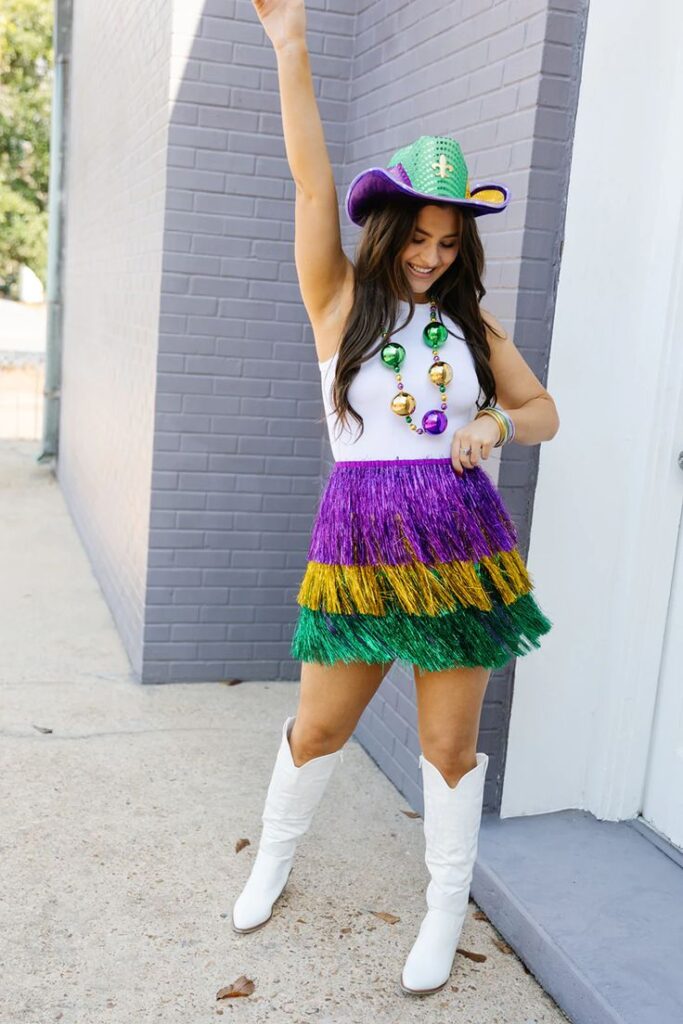 Footwear With Stylish Mardi Gras Outfits