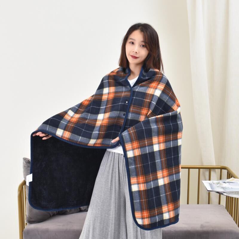 Flannel as a Poncho Alternative