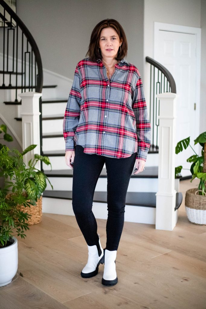 Flannel with Leggings